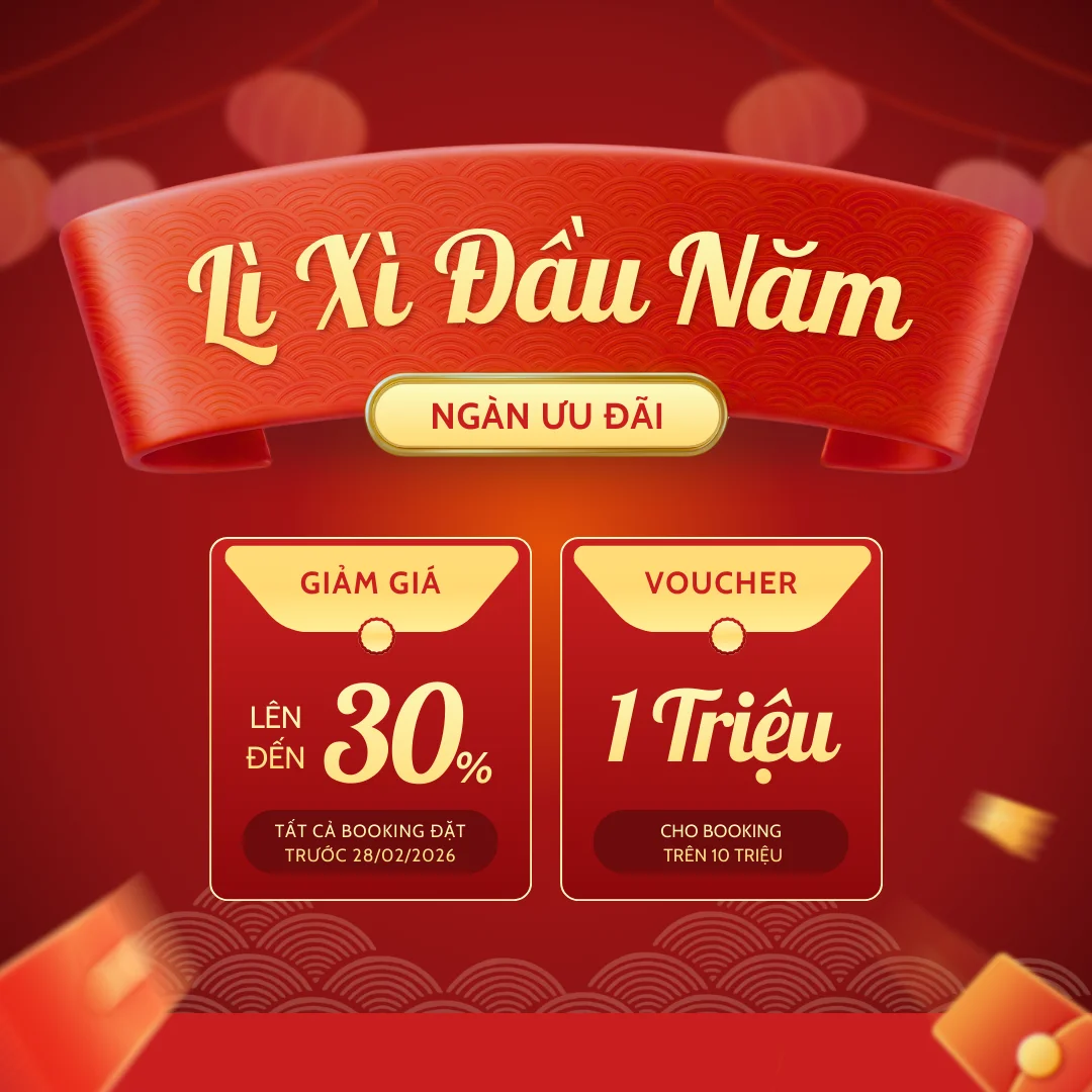 Gợi ý những chương trình khuyến mãi đầu xuân 2026 giúp khách sạn thu hút khách hàng hiệu quả